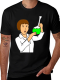 Scientist Graphic T-Shirt - Lab Experiment Tee