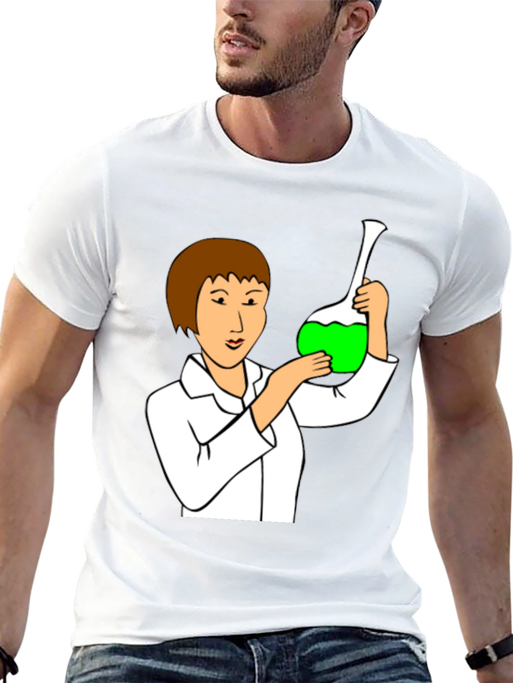 Scientist Graphic T-Shirt - Lab Experiment Tee