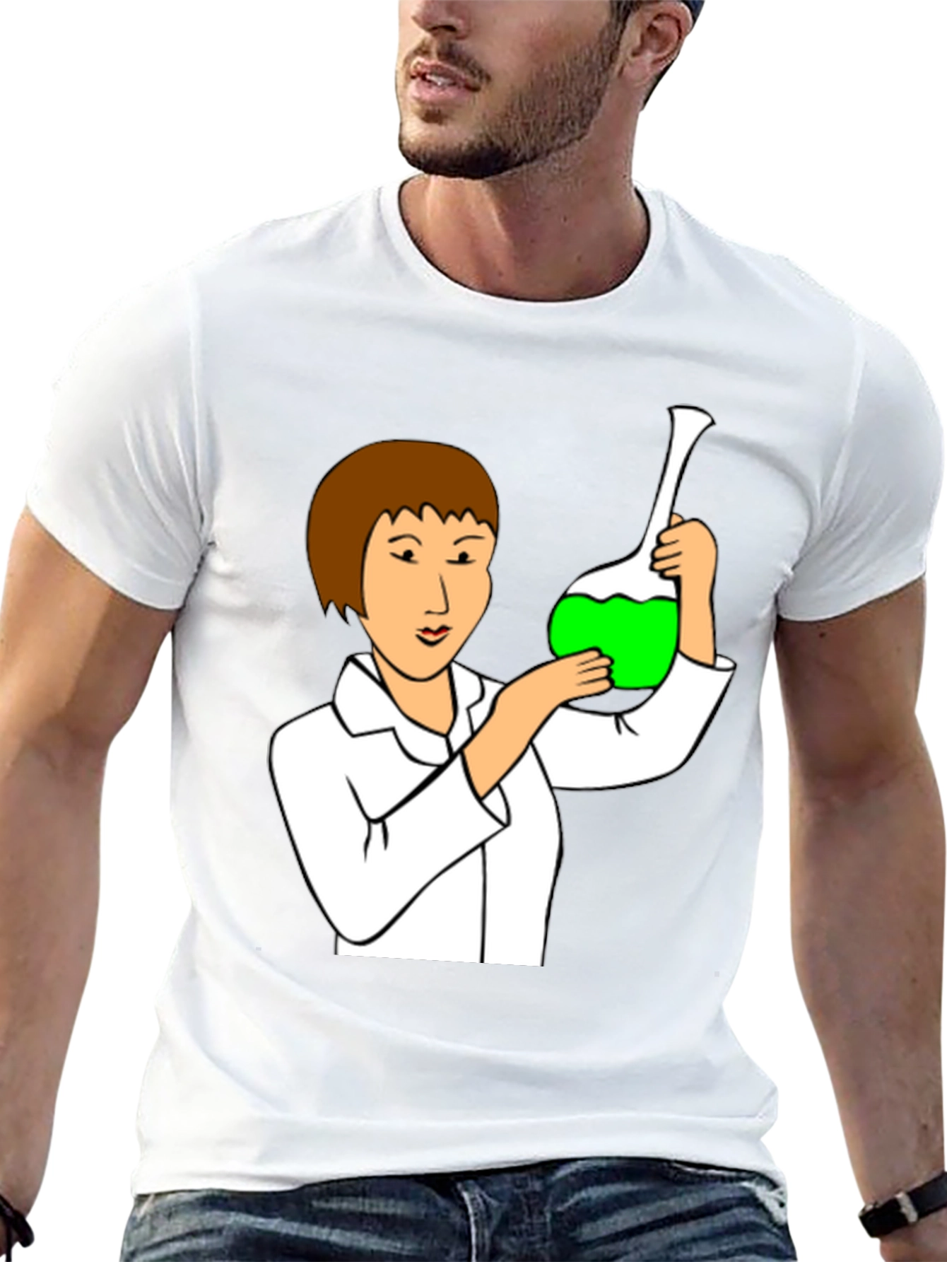 Scientist Graphic T-Shirt - Lab Experiment Tee