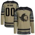 Men's Ottawa Senators Camo Military Appreciation Custom Jerseys