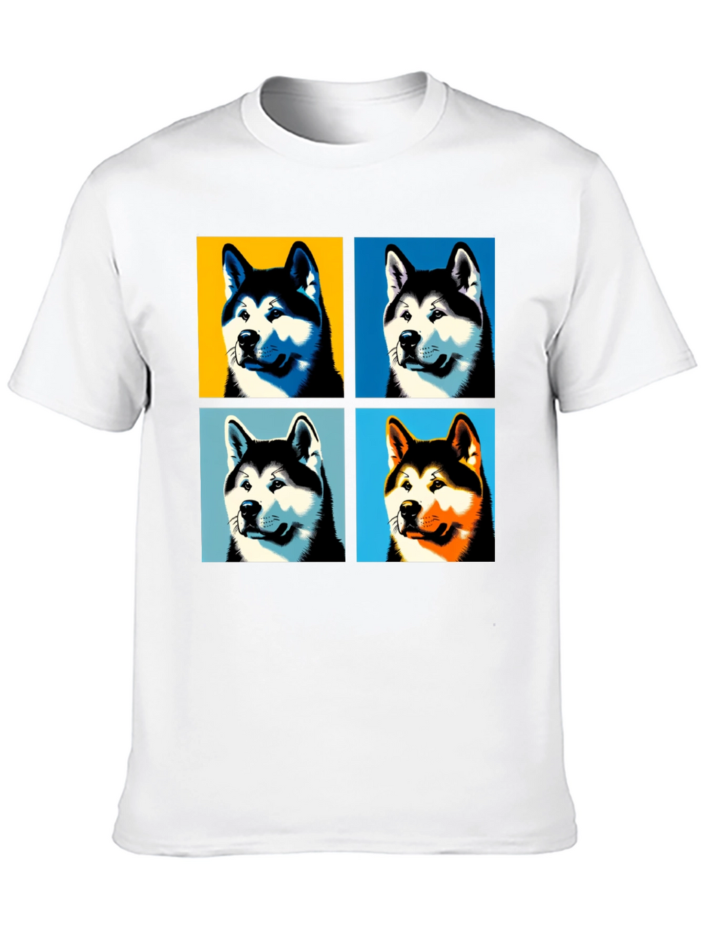 Pop Art Dog T-Shirt - Unique Graphic Tee