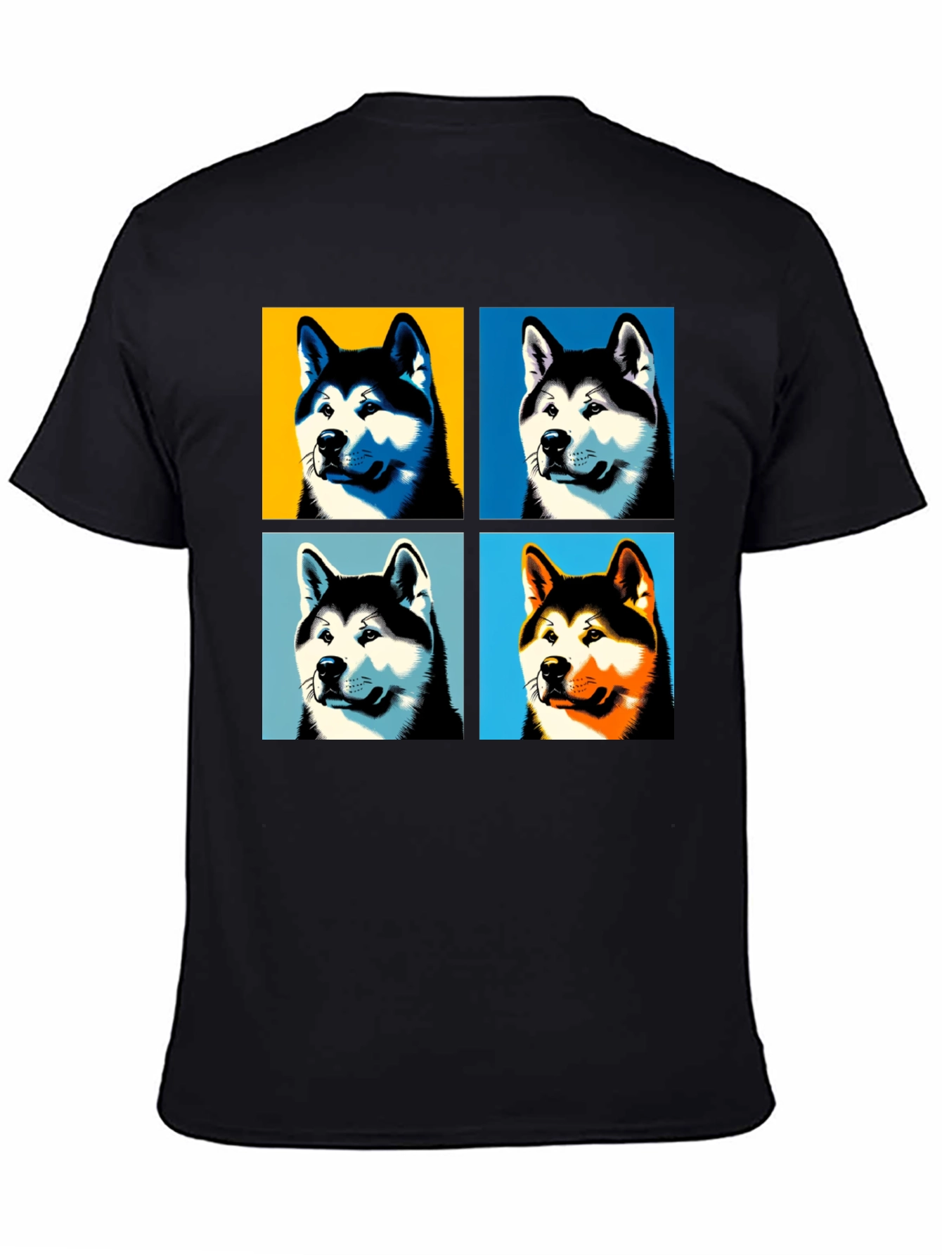 Pop Art Dog T-Shirt - Unique Graphic Tee