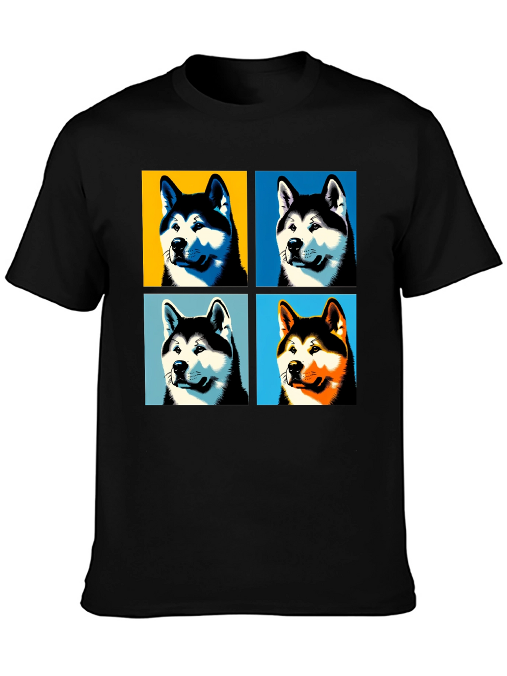 Pop Art Dog T-Shirt - Unique Graphic Tee