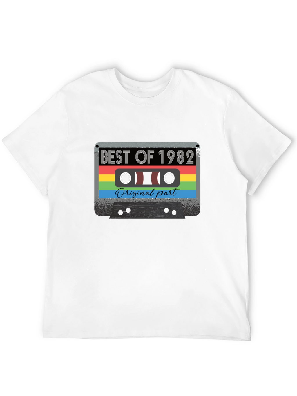 Best of 1982 Cassette Tape Graphic T-Shirt