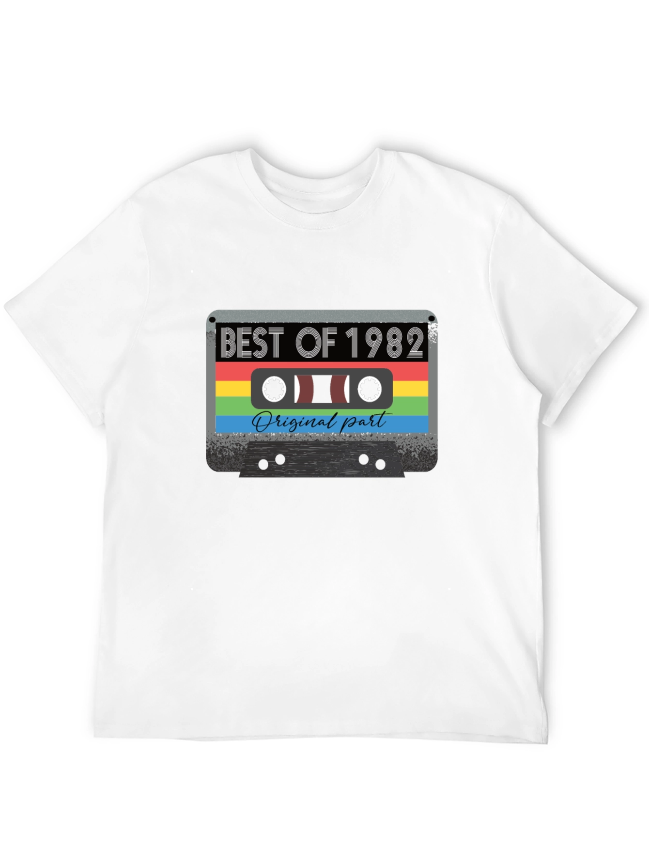 Best of 1982 Cassette Tape Graphic T-Shirt