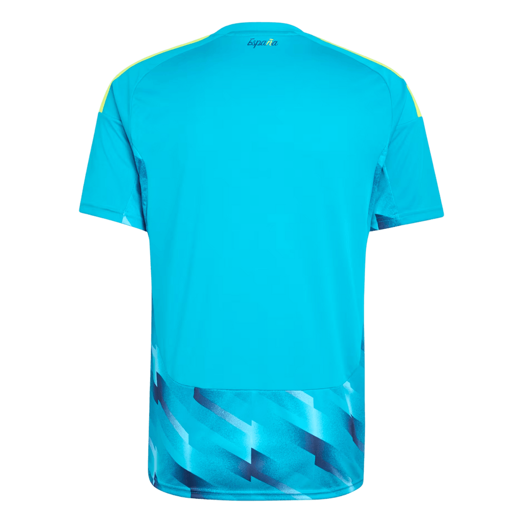 Spain Goalkeeper Soccer Jersey World Cup 2026 Blue Back