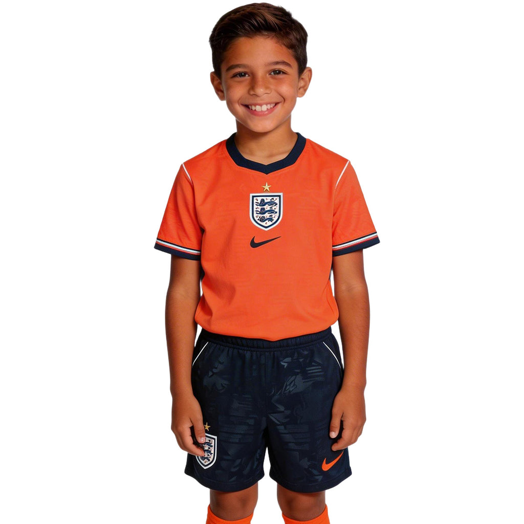 Kids England Away Jersey Kit World Cup 2026 Front