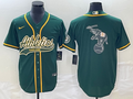 Men's Oakland Athletics Kelly Green Replica Game Jerseys Joint Edition