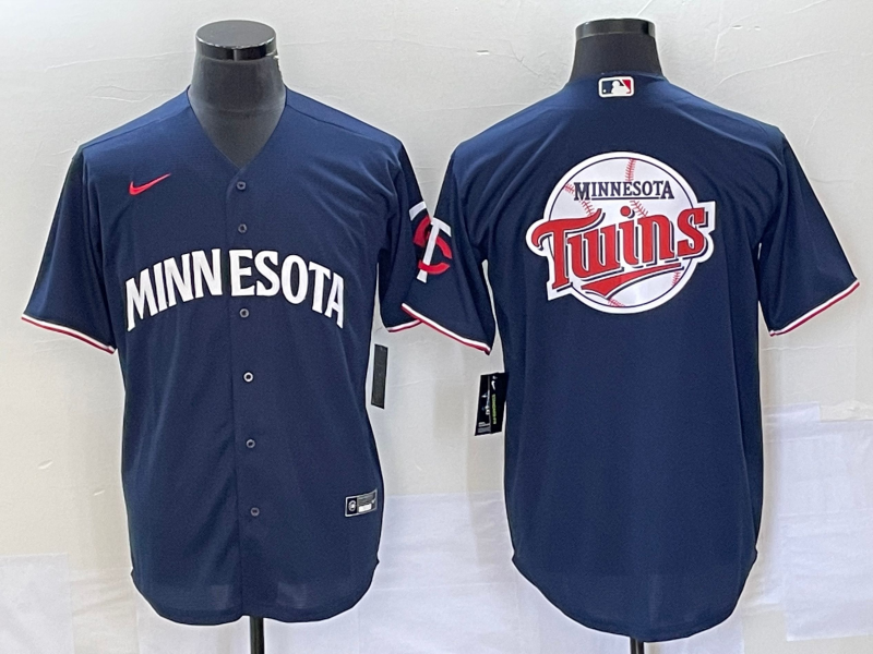 Men's Minnesota Twins Navy Alternate Replica Team Jerseys