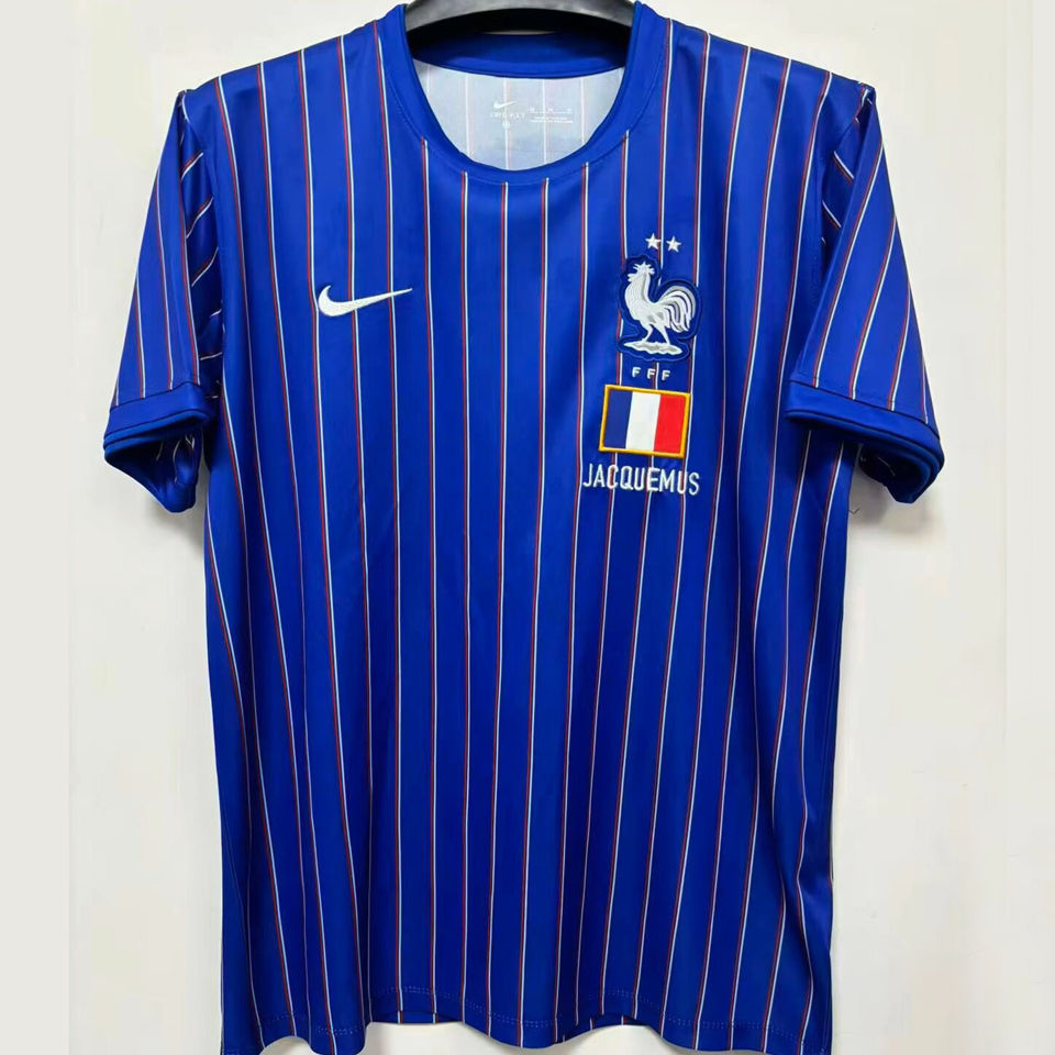 2026/27 France Blue Special Edition Fans Soccer Jersey Item NO.: 2153301 Front