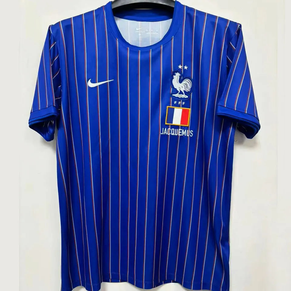 2026/27 France Blue Special Edition Fans Soccer Jersey Front