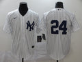 Men's New York Yankees Gary Sanchez #24 White Replica Player Name Jerseys