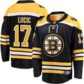 Men's Boston Bruins Milan Lucic #17 Black Replica Player Jerseys