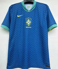 2024/25 Brazil 1:1 Quality Away Blue Fans Jersey Front
