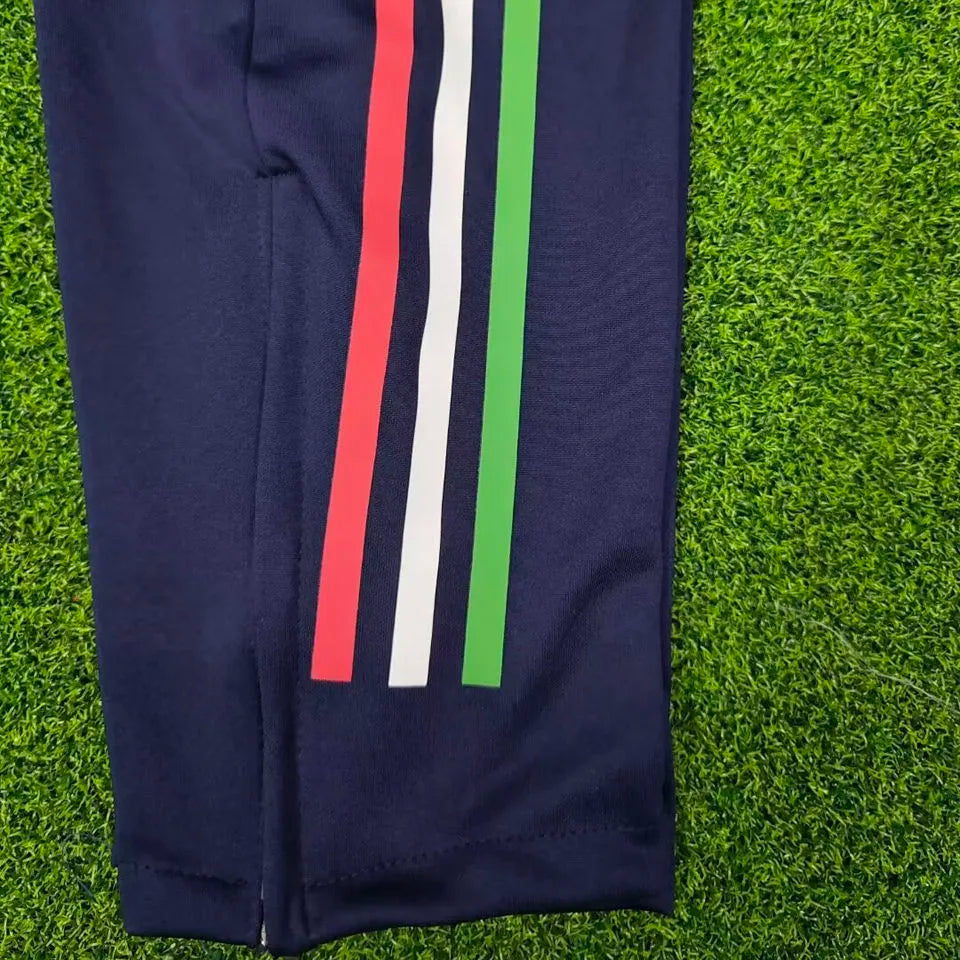 2024/25 Italy Sapphire Blue Sports Trousers Detail 4