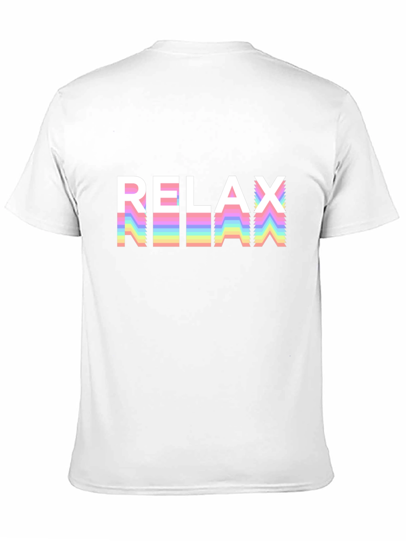 Relax Rainbow T-Shirt - Soft Cotton Blend