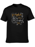 Pumpkin Spice Everything Nice Black T-Shirt