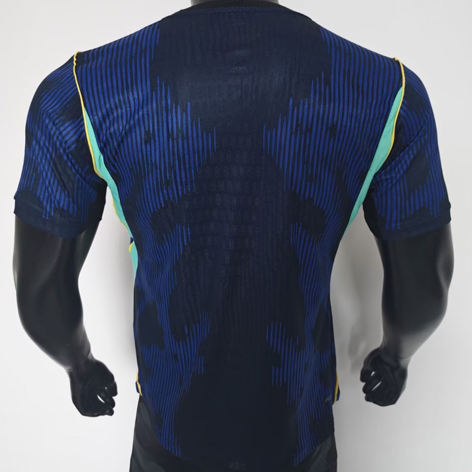 NEYMAR JR #10 Brazil Away Blue Player Version Soccer Jersey 2026/27 ★★ Item NO.: 2153190 Detail 1