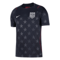 USA Away Soccer Jersey World Cup 2026 Black Front