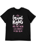 Equal Rights T-Shirt - Feminist Tee