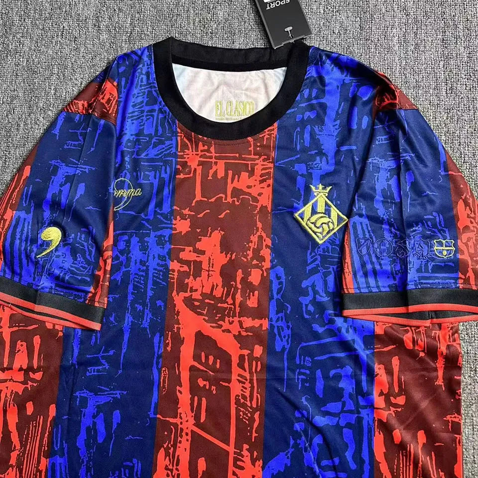 2025 BA x Uruguay Special Edition Fans Soccer Jersey 巴傻 x 乌拉圭 Detail 3