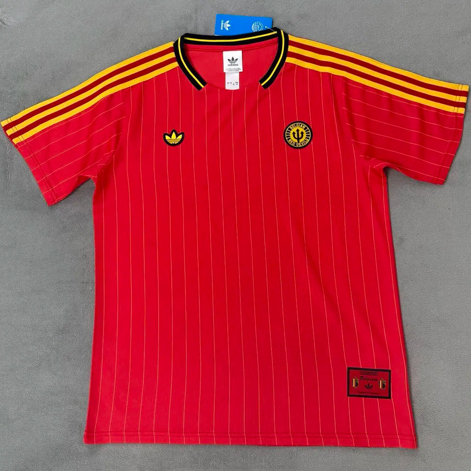 2026/27 Belgium Retro Style Fans Soccer Jersey Front