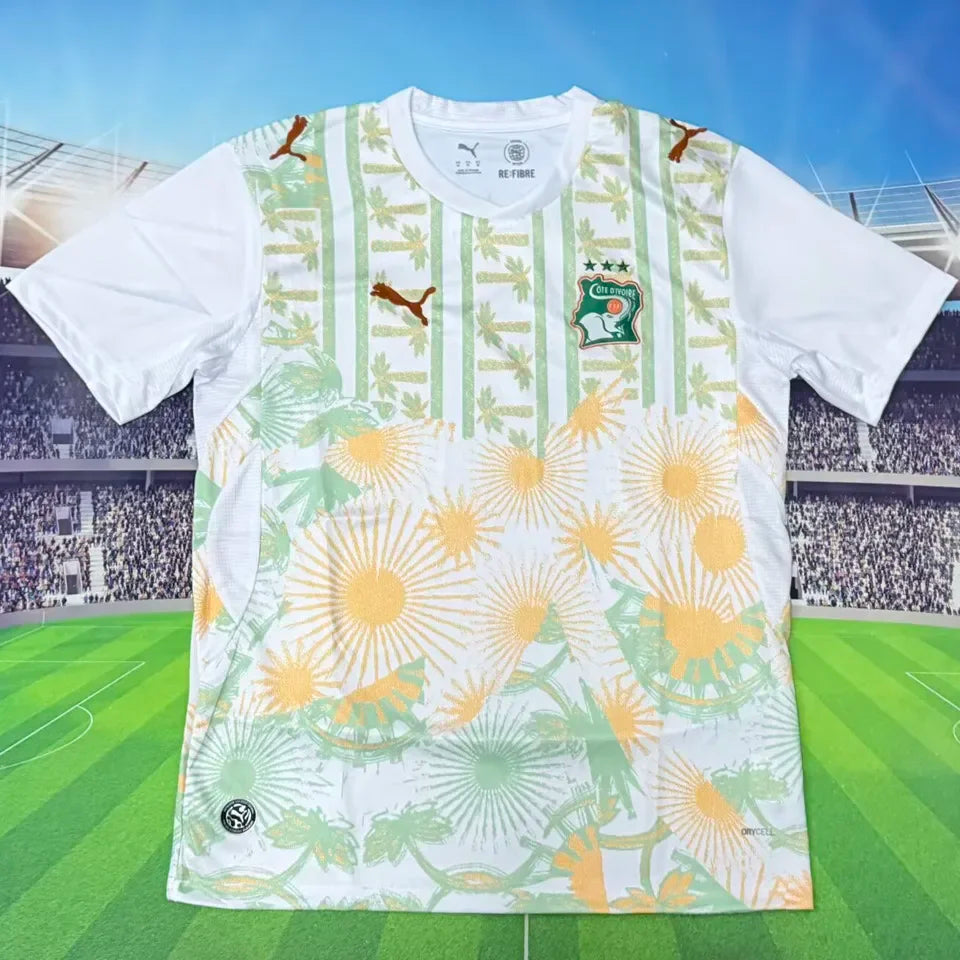 2026/27 Ivory Coast Away Fans Soccer Jersey Detail 2