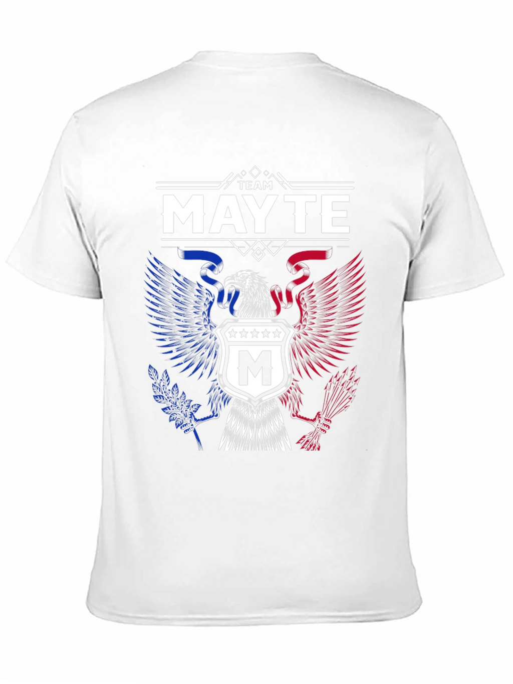 Team Mayte Graphic T-Shirt - Patriotic Eagle Design
