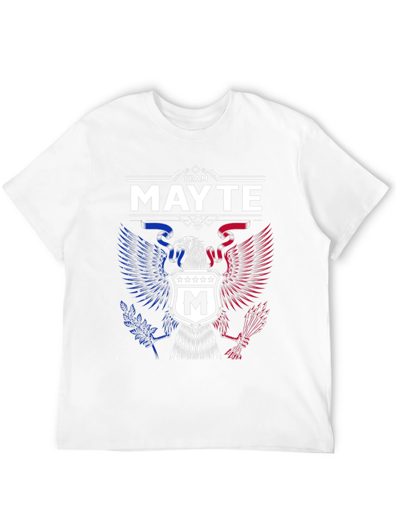 Team Mayte Graphic T-Shirt - Patriotic Eagle Design