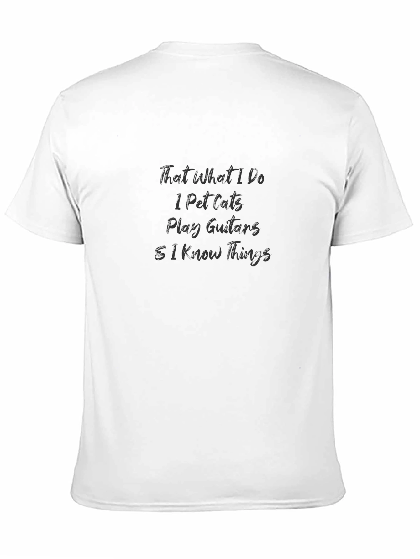 Mens Thats What I Do Graphic Tee - Black