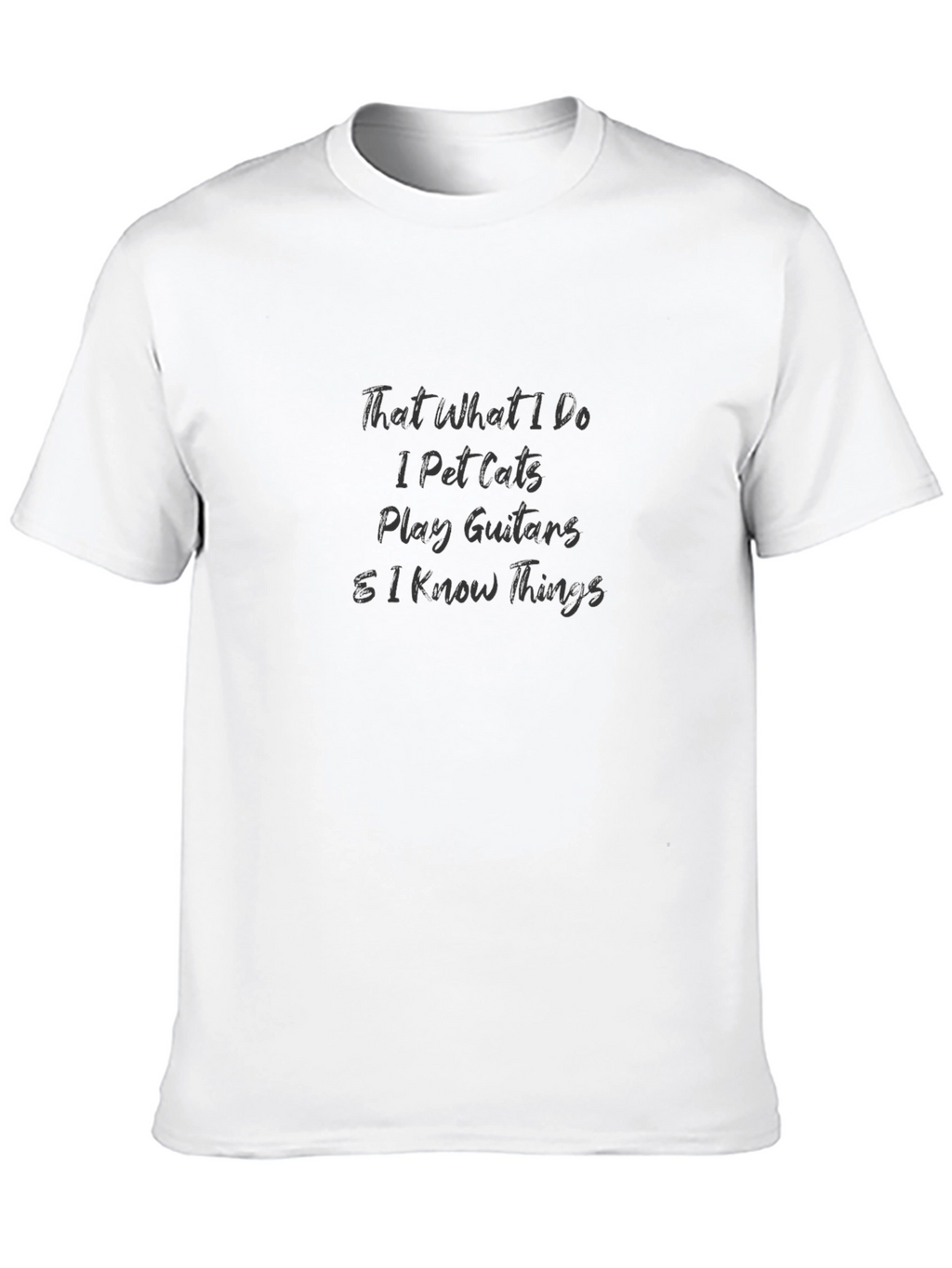 Mens Thats What I Do Graphic Tee - Black