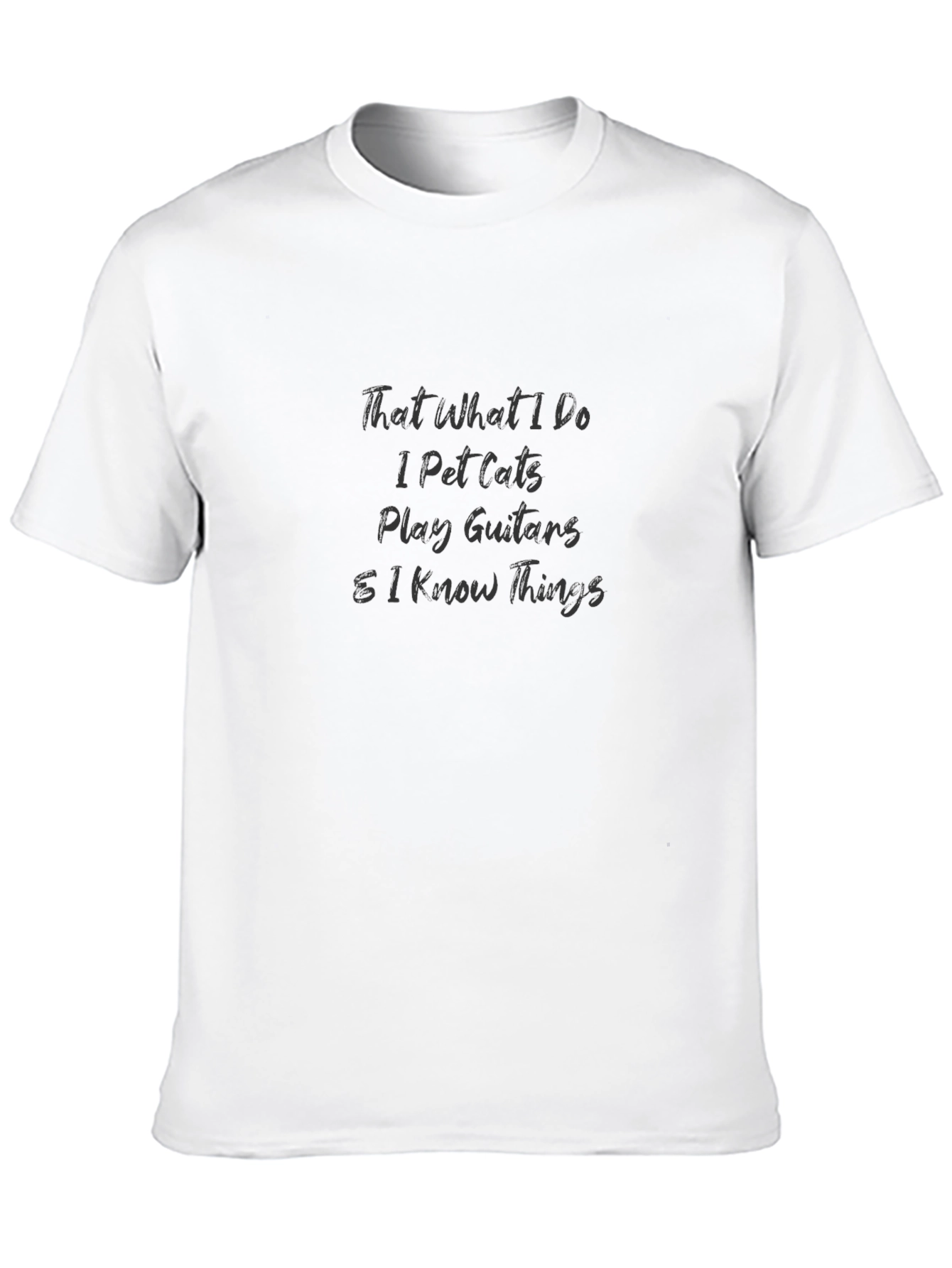 Mens Thats What I Do Graphic Tee - Black