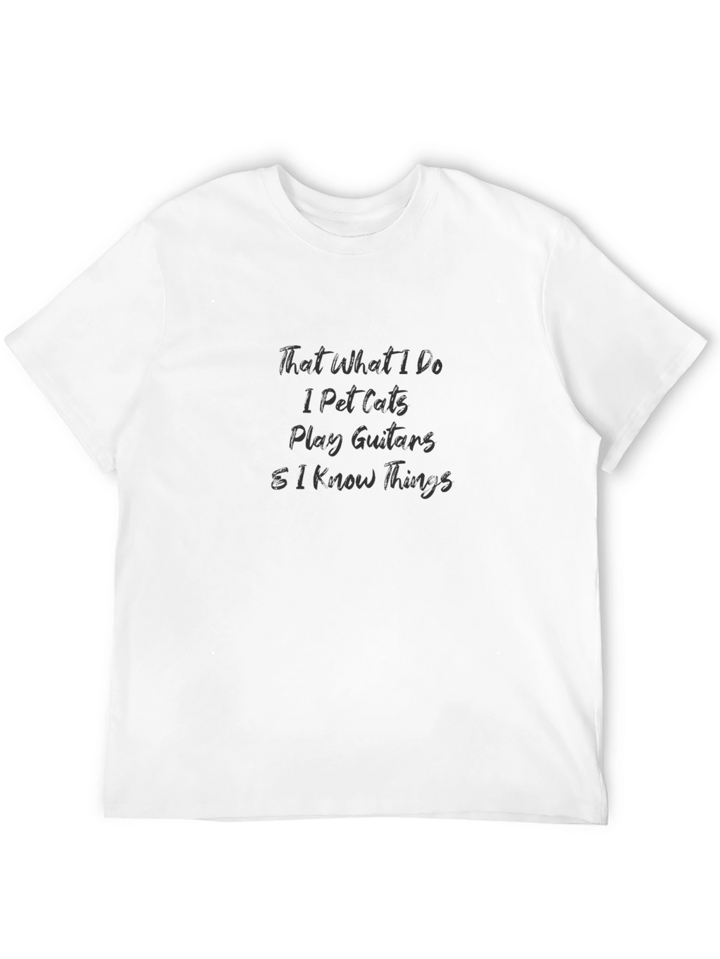 Mens Thats What I Do Graphic Tee - Black