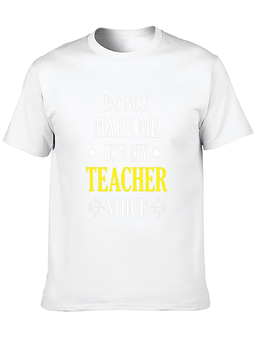 Teacher Voice Graphic Tee - Black