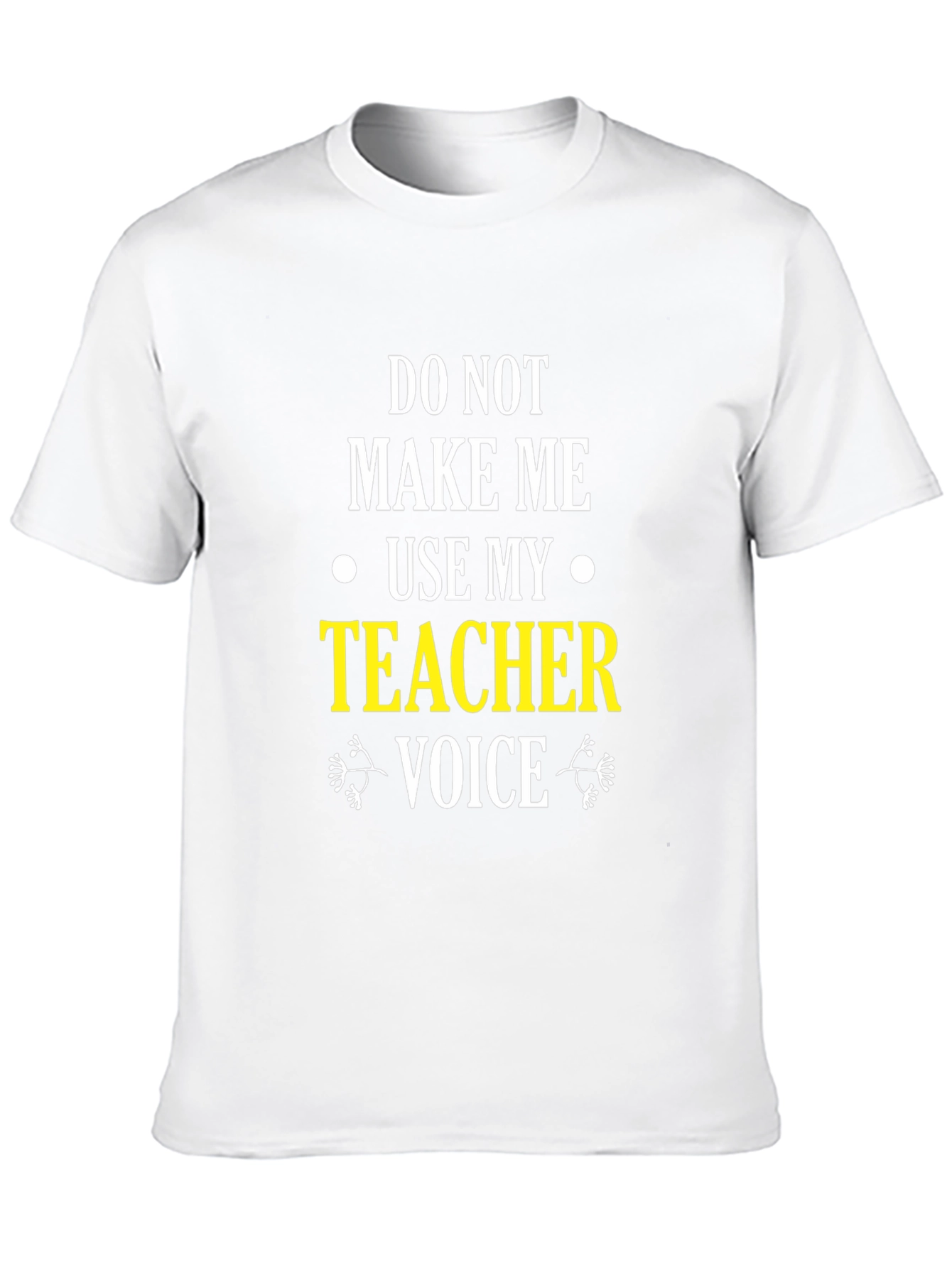 Teacher Voice Graphic Tee - Black