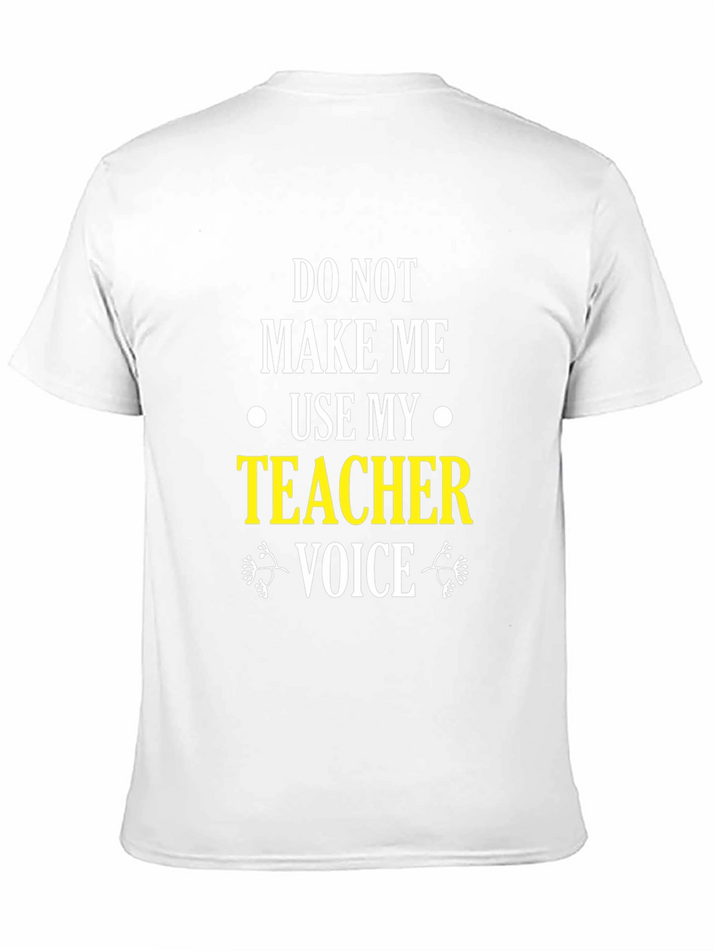Teacher Voice Graphic Tee - Black