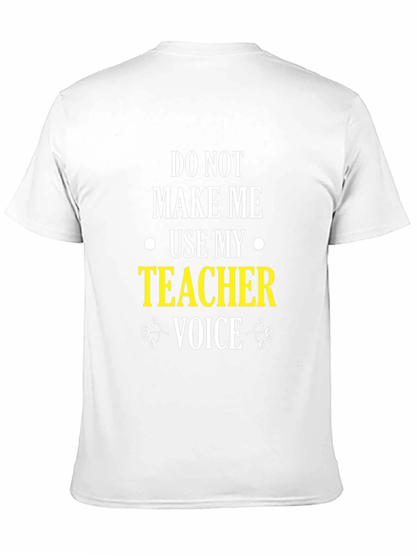 Teacher Voice Graphic Tee - Black