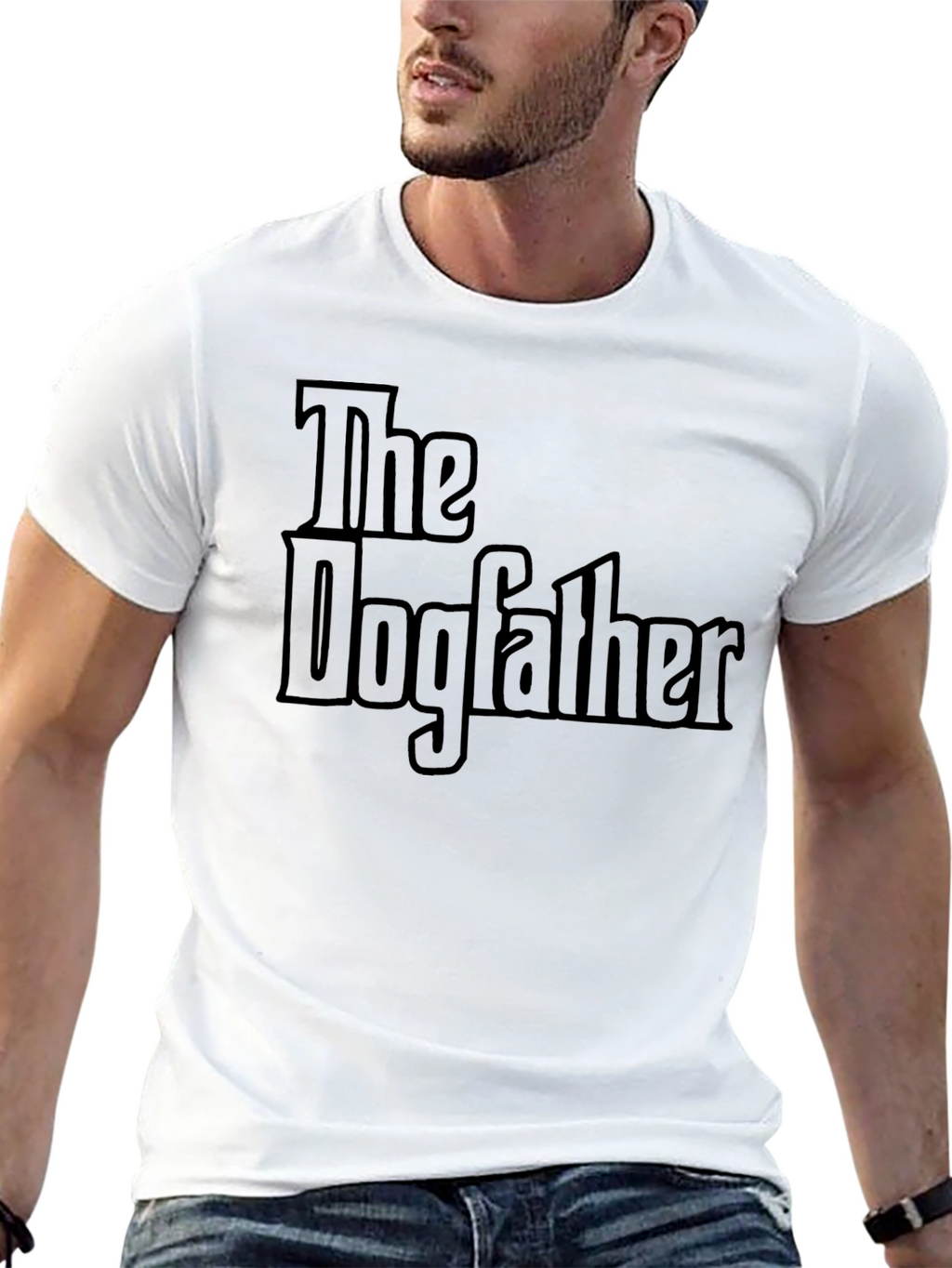 The Dogfather T-Shirt - Black