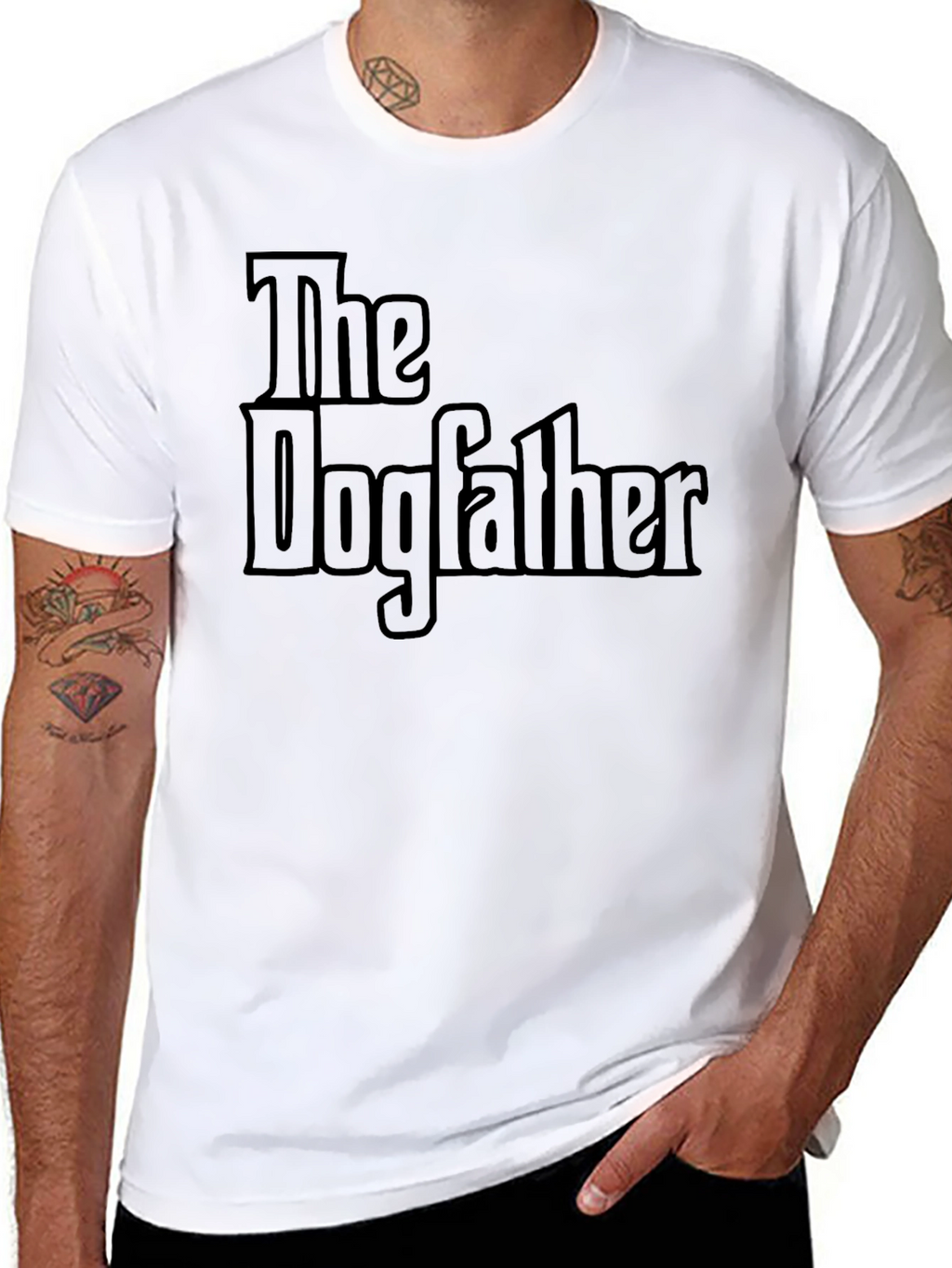 The Dogfather T-Shirt - Black