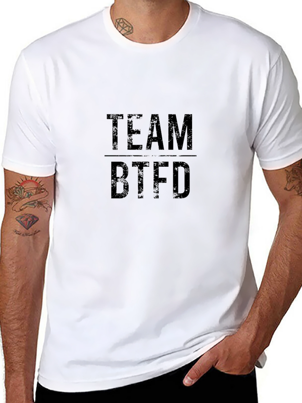 TEAM BTFD Graphic Tee - Classic Black