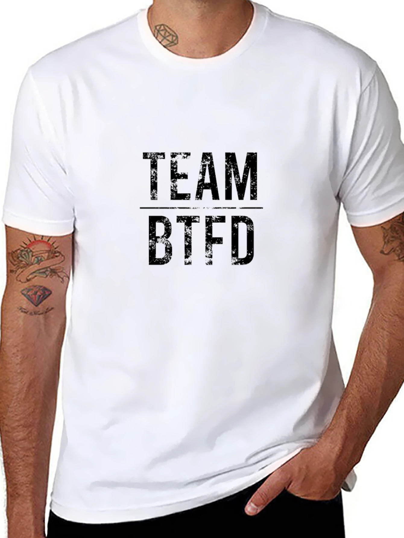 TEAM BTFD Graphic Tee - Classic Black