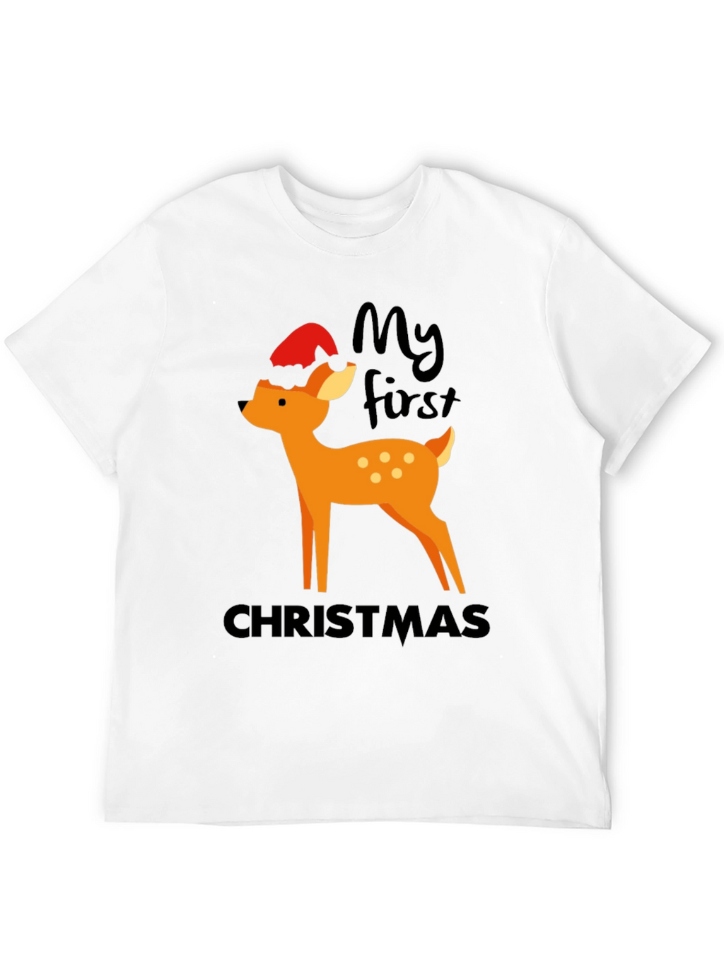 My First Christmas Deer Graphic Tee