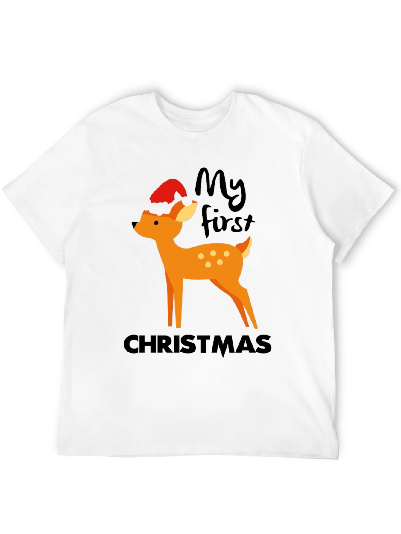 My First Christmas Deer Graphic Tee