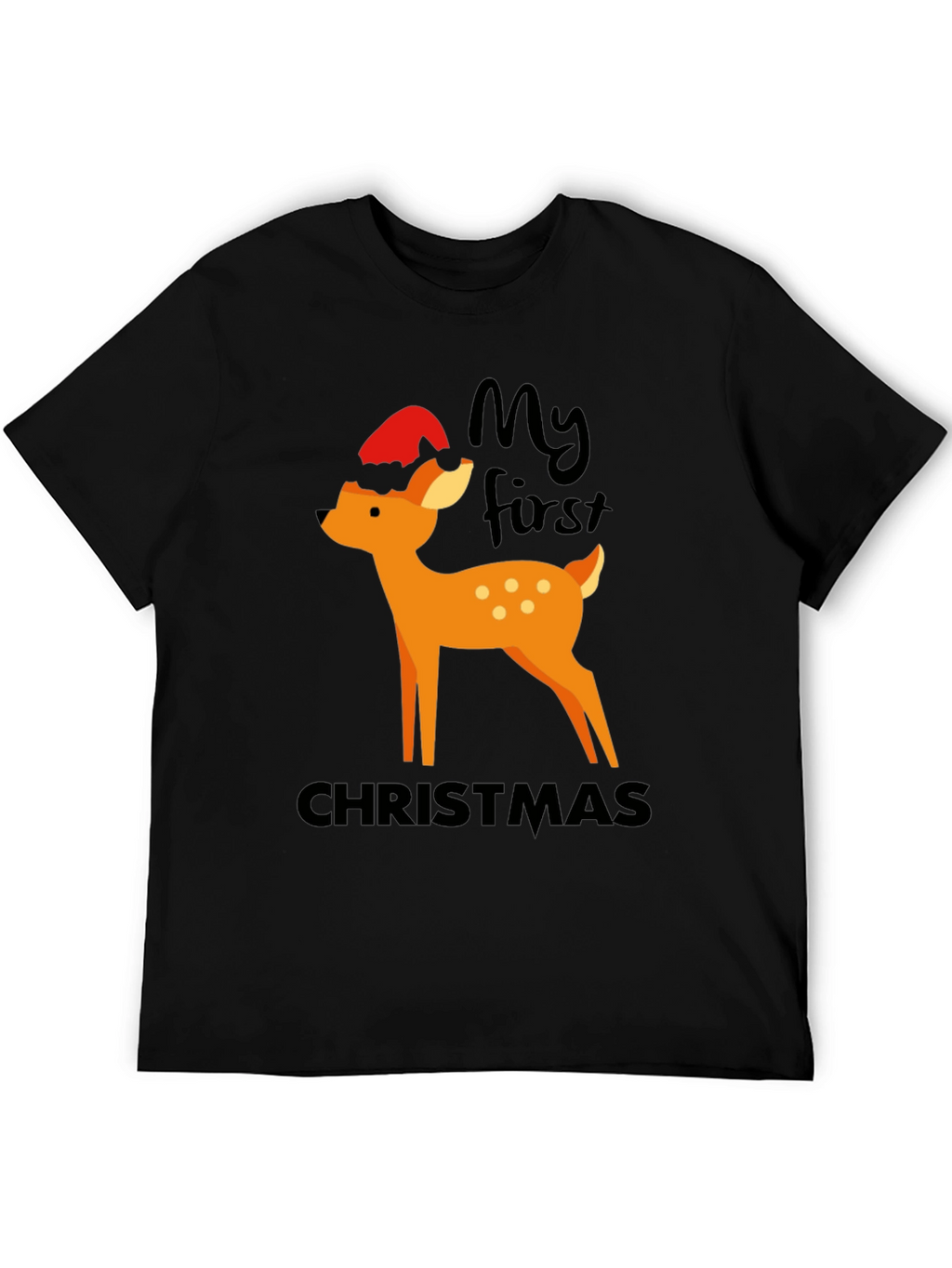 My First Christmas Deer Graphic Tee