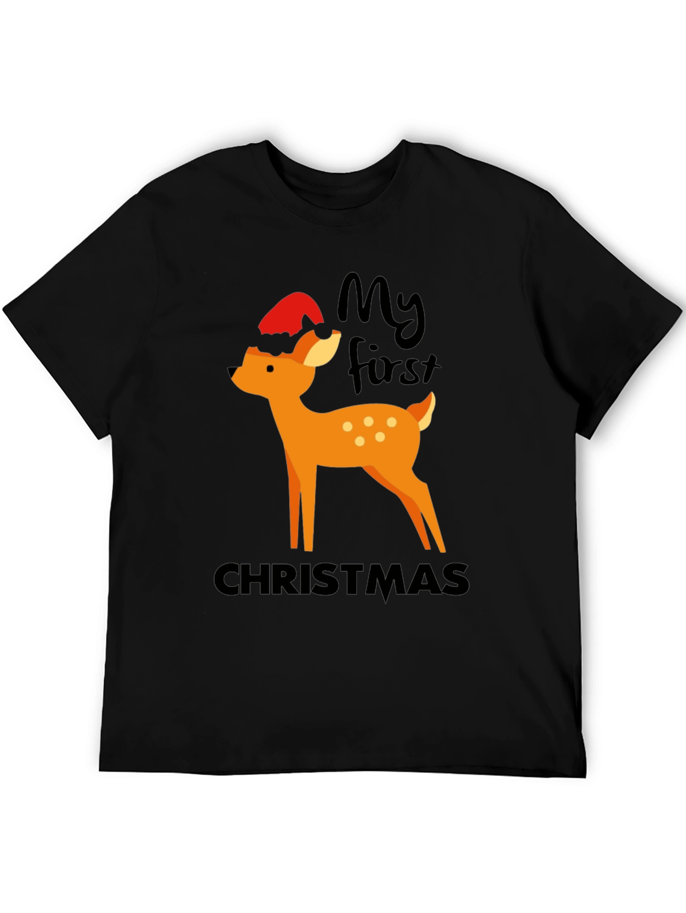 My First Christmas Deer Graphic Tee