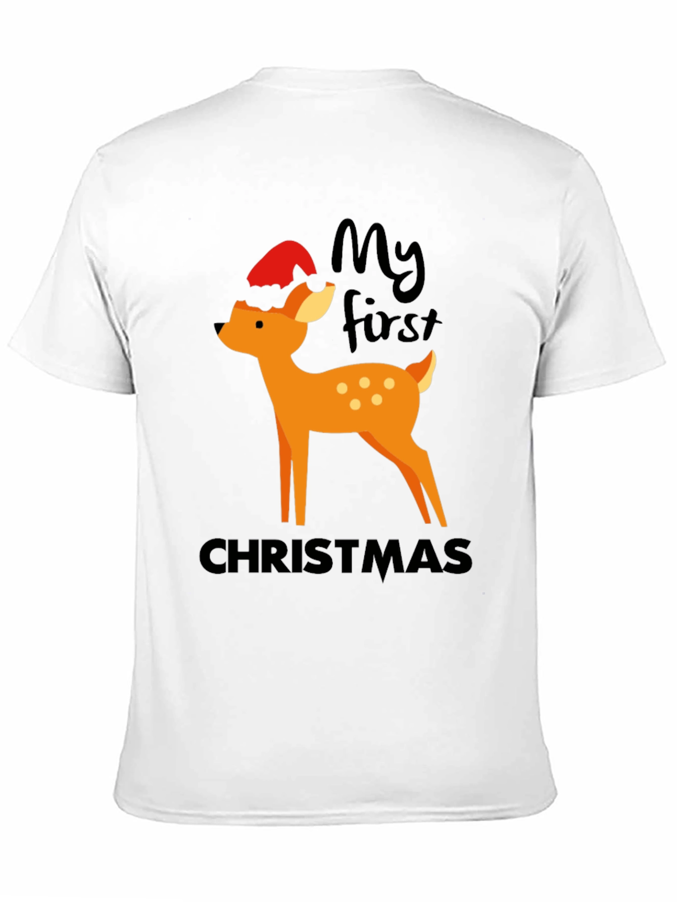 My First Christmas Deer Graphic Tee