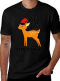 My First Christmas Deer Graphic Tee