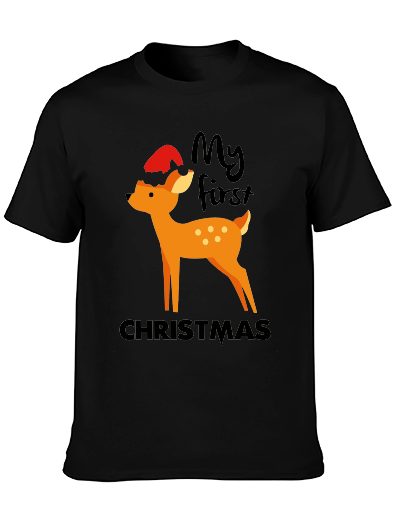 My First Christmas Deer Graphic Tee