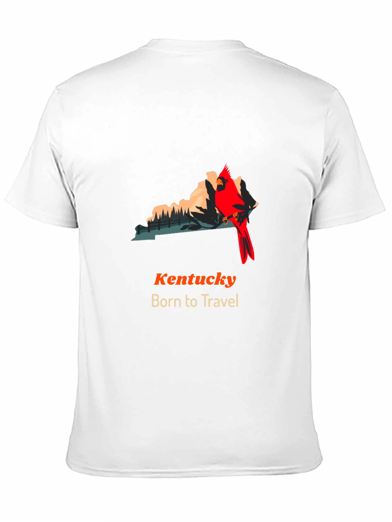 Kentucky Born to Travel Graphic Tee