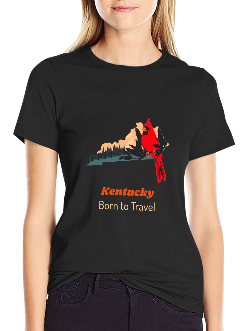 Kentucky Born to Travel Graphic Tee